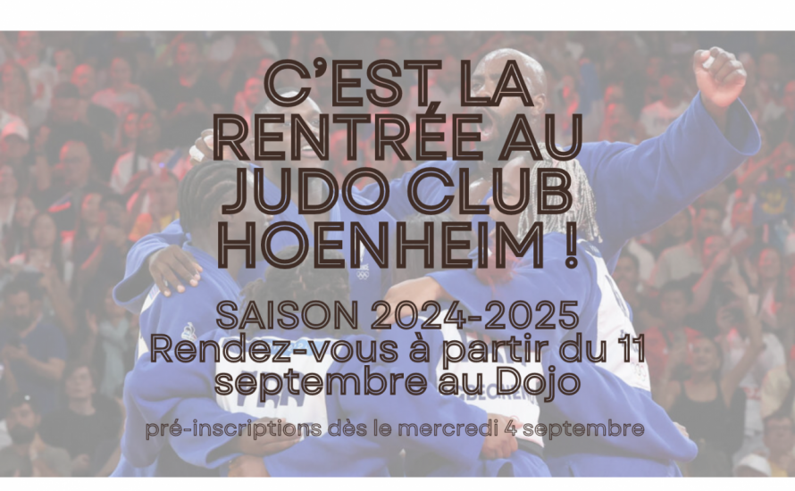 Rentrée sportive du Judo Club Hoenheim